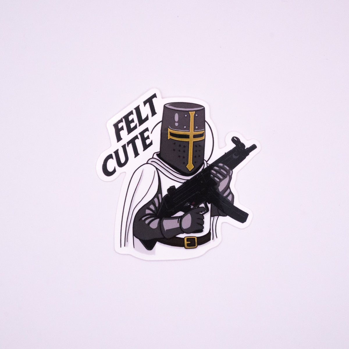 Felt Cute Sticker